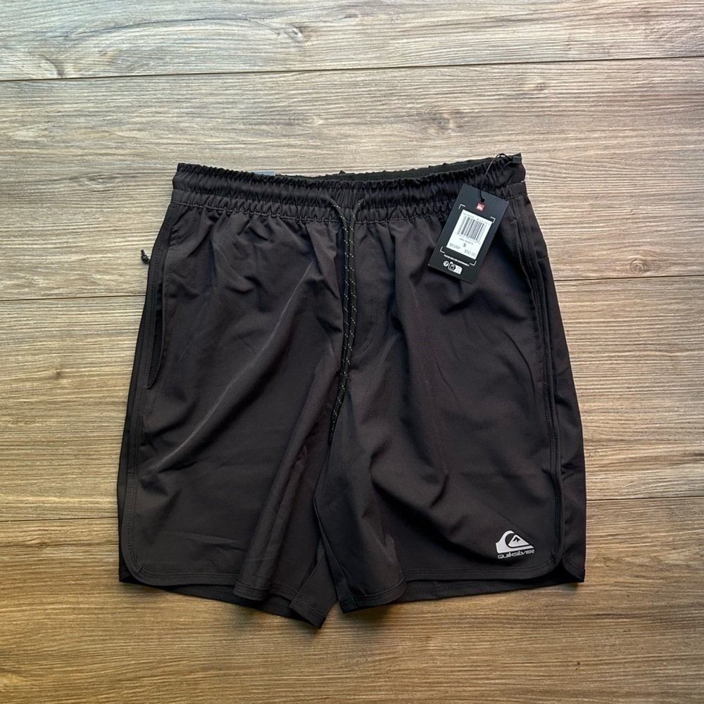 Quicksilver | Dryflight Black Workout Running Shorts (Small) - Picture 10 of 10